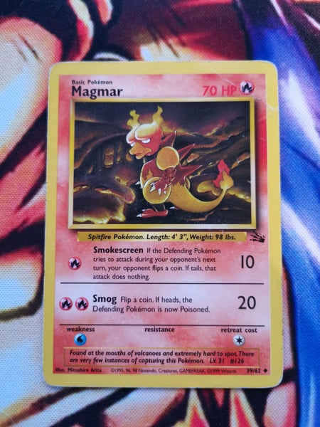 Magmar - Fossil Set WOTC - 39/62 Carousel 1
