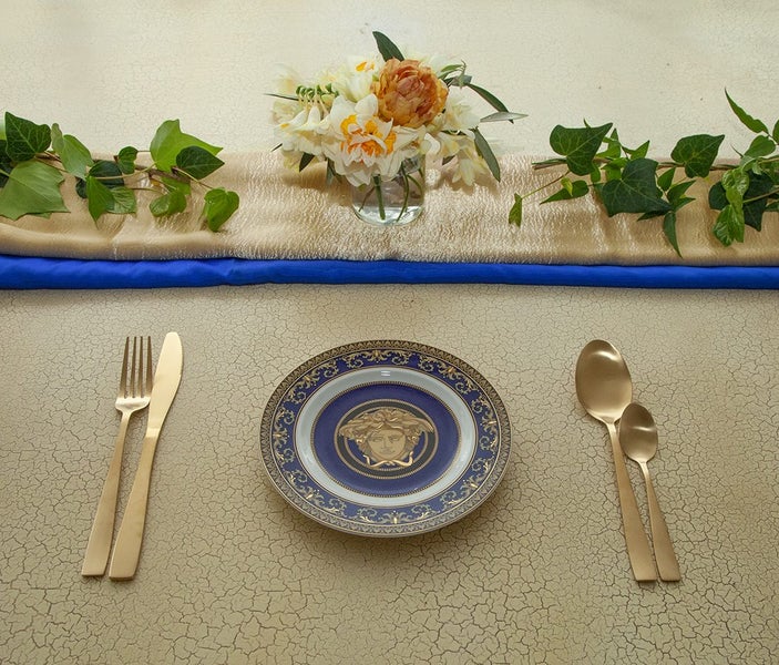 Versace Medusa Blue Small Plate Carousel 2