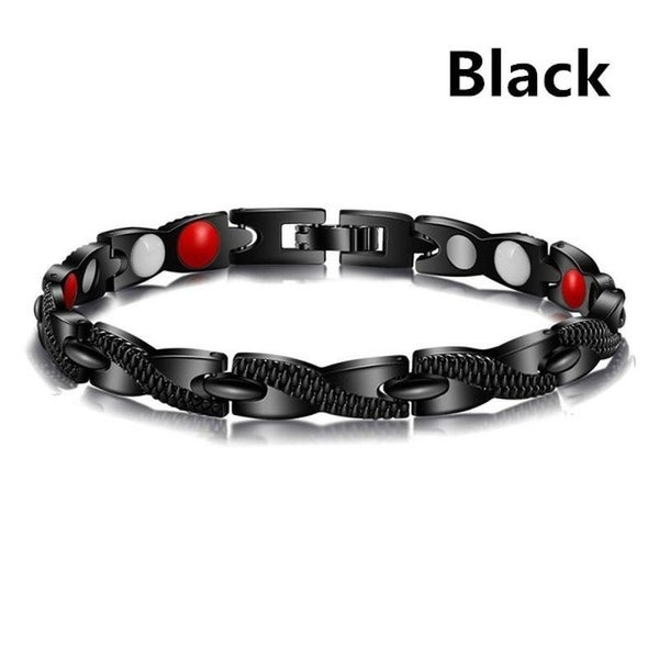 Magnetic Therapy Bracelet Slimming Weight Loss Energy Healing Carousel 1