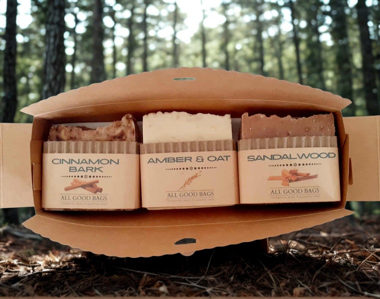 All Good Forest or Floral Soap Gift Set Carousel 2