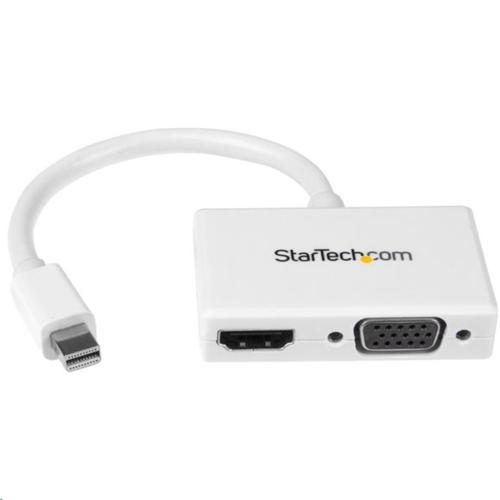 StarTech.com MDP2HDVGAW Travel A/V Adapter: 2-in-1 Mini DisplayPort to HDMI or Carousel 1