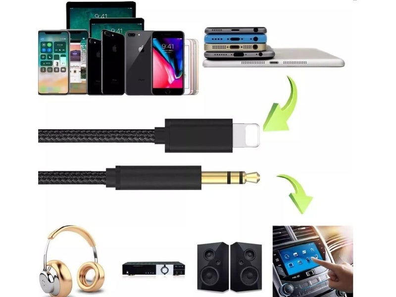 New iPhone Lightning to AUX Cable on Afterpay Carousel 2
