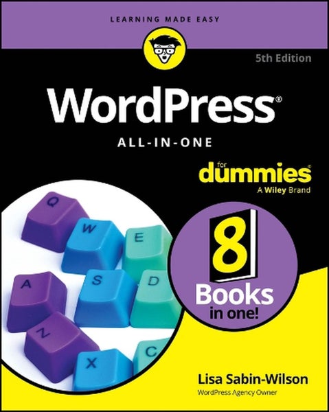 WordPress All-in-One For Dummies by Lisa Sabin-Wilson - Paperback Carousel 1