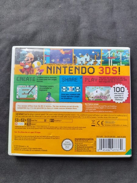 Super Mario Maker 3DS Nintendo DS Carousel 2