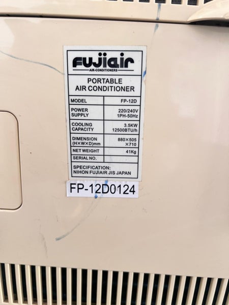 Portable Air Conditioner 3.3k FUJIAIR Carousel 2