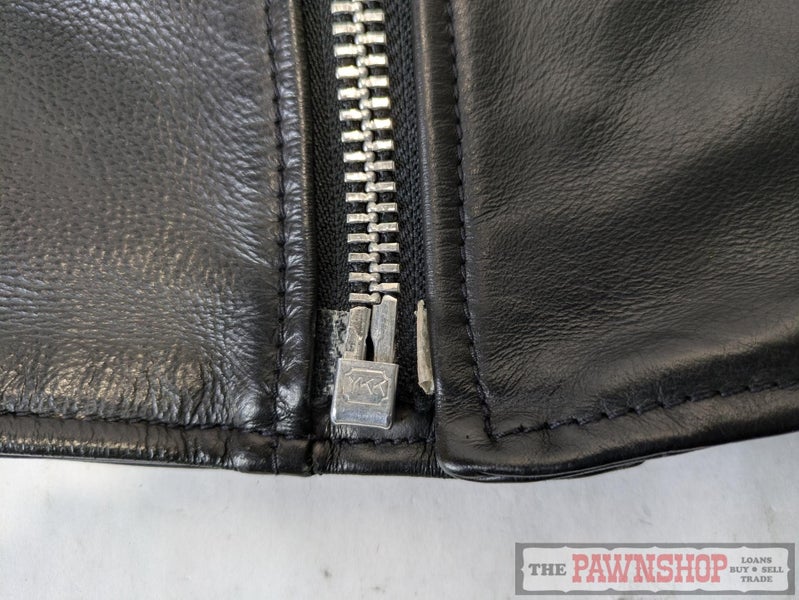 Harley-Davidson Women's Classic Motorcycle Style Leather Jacket Size S Carousel 16