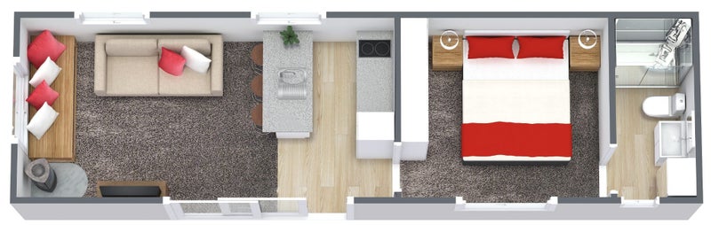 10.8 x 3 - One Bedroom Tiny Home Carousel 19