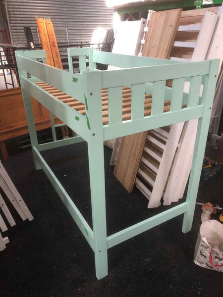 Strong timber Single loft bed - Pickup Kumeu or delivery for extra F Carousel 1