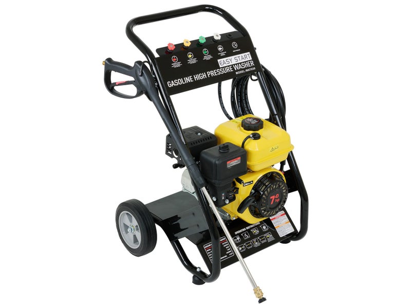 Petrol Water Blaster 7HP 2200psi 10LPM - Pressure Washer with 10M Hose Carousel 2
