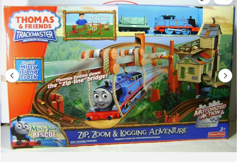 Thomas The Train: Zip, Zoom, and Logging Adventure Carousel 1