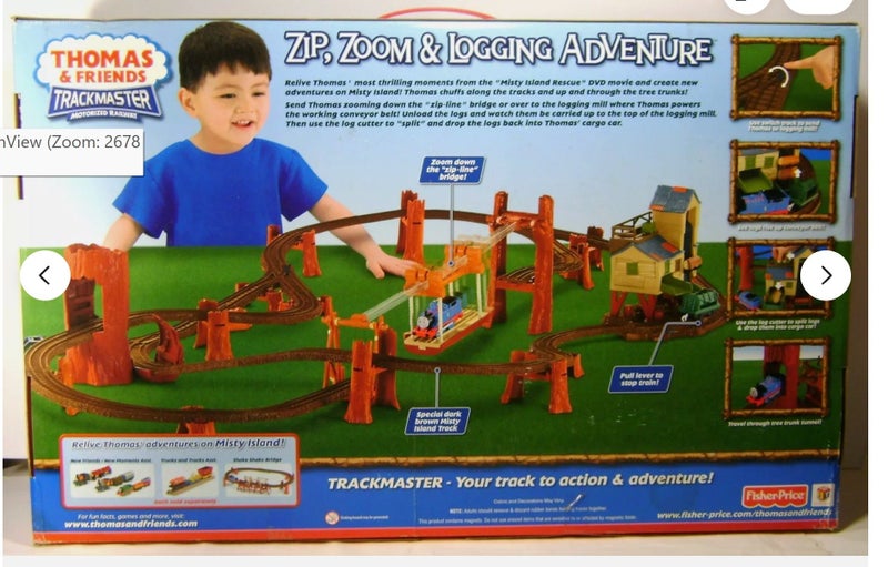 Thomas The Train: Zip, Zoom, and Logging Adventure Carousel 2