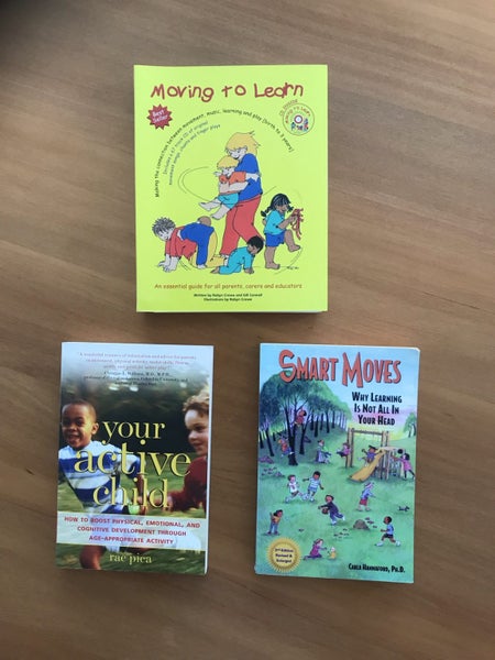 Moving to Learn by Robyn Crowe and Gill Connell - plus CD - and two other books Carousel 1