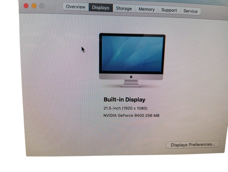iMac 10.1 Desktop OS X El Capitan 21.5-inch 2010 Carousel 3