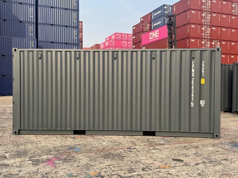 20ft Std New Build Shipping Container - Beige- Green- White, Grey Carousel 2