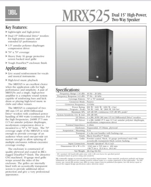 JBL Crown DBX PA System. Carousel 11