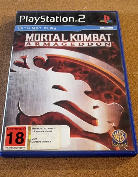 PS2 - MORTAL KOMBAT - ARMAGEDDON Complete Carousel 1