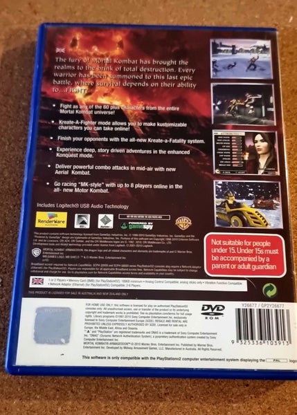 PS2 - MORTAL KOMBAT - ARMAGEDDON Complete Carousel 3
