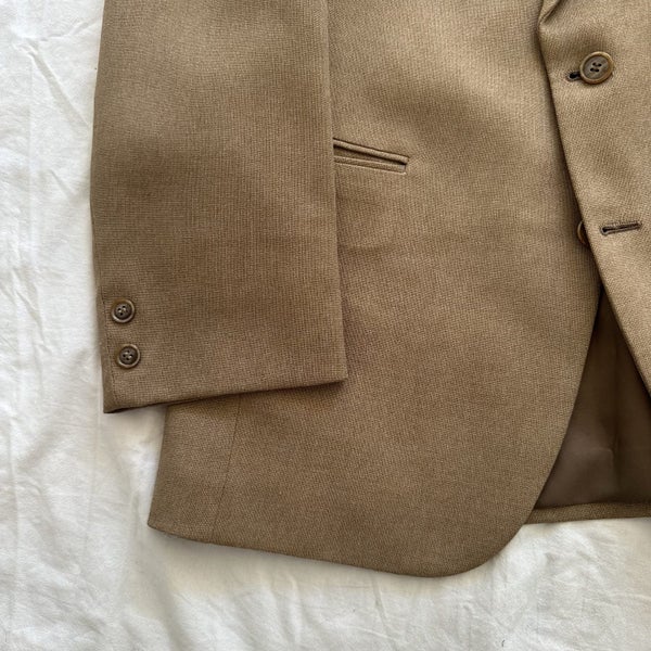 Vintage 1970s Hallensteins By Town Style Polyester Suit NZ Made Carousel 2