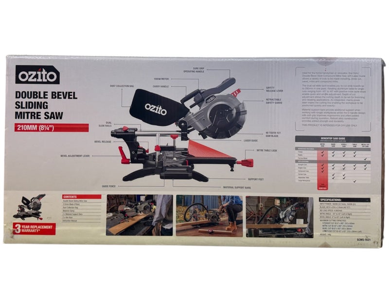 OZITO DROP SAW SCMS-1621 Carousel 2