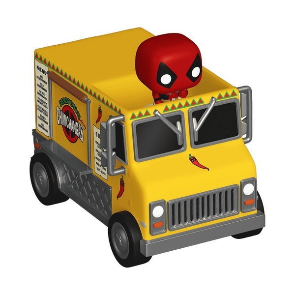 Funko Bitty Pop! Ride Marvel - Deadpool with Food Truck Carousel 2