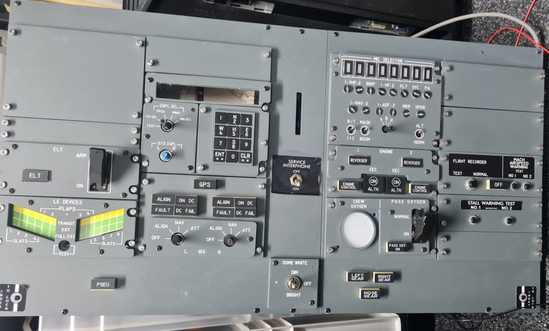Flight Simulator Boeing 737 Overhead Panels Carousel 4