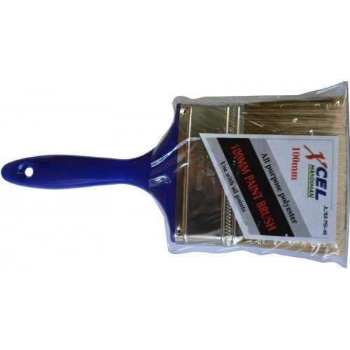 Paint Brushes Blue Handle Economy 100mm Carousel 2