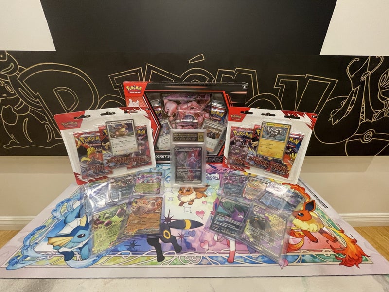 $1RES!!! Destined Rivals Mewtwo SIR Slab Sealed Hits And more! $1RES!!! Carousel 1