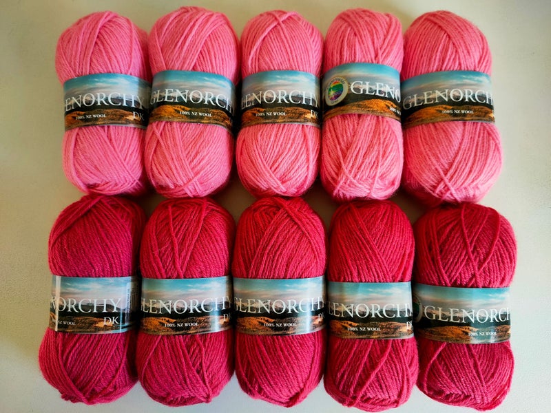 Countrywide Yarns Glenorchy 8ply - 10 pack ***$1 RESERVE*** Carousel 1