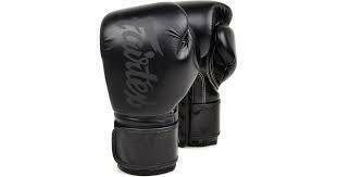 [12oz]New FAIRTEX-Solid Black Muay Thai Boxing Sparring Training Gloves Carousel 2