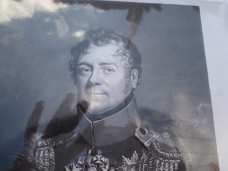 ETCHING PRINCE DMITRY VLADIMIROVICH GOLITEYN , GENERAL OF CAVALRY 1823 Carousel 2