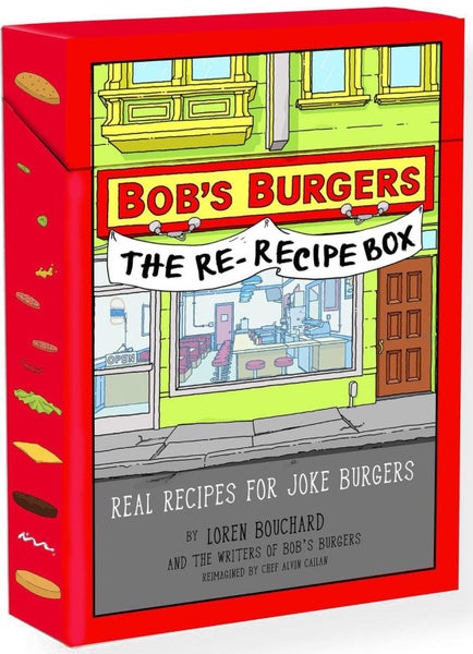 Bobs Burgers The Re-Recipe Deck by Loren Bouchard Loren - Hardcover Carousel 1
