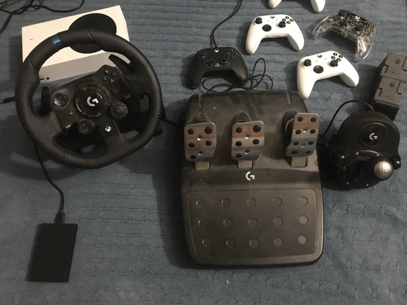Xbox Series S + 2TB Expansion, 5 Controllers, Racing Wheel & More63668645734785111