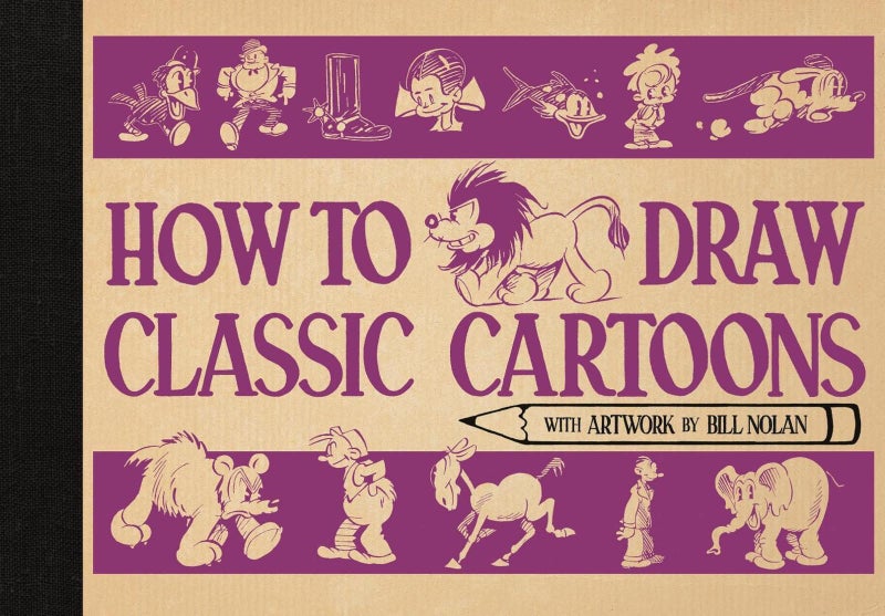 How To Draw Classic Cartoons by Bill Nolan - Hardcover Carousel 1