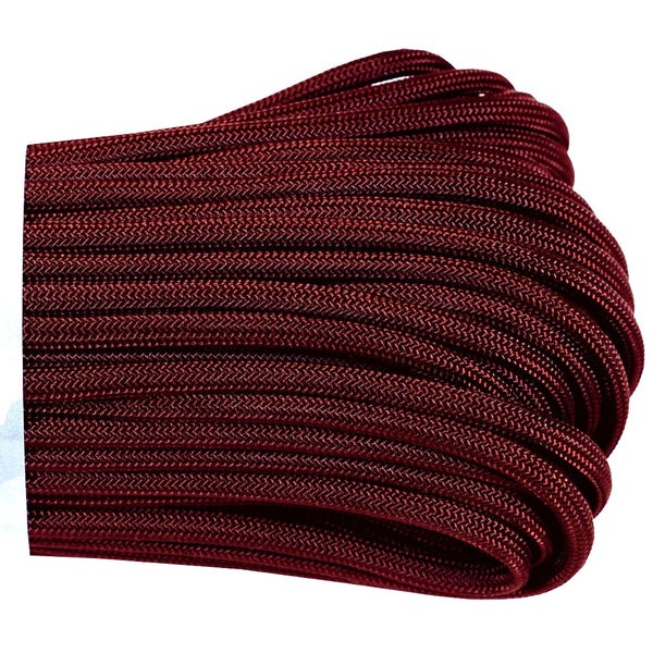 Atwood Rope USA Paracord 550 - Maroon - 10m Carousel 1