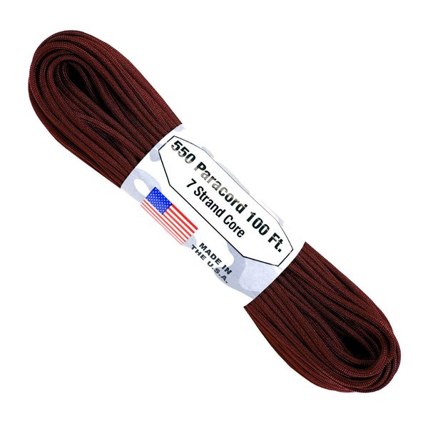 Atwood Rope USA Paracord 550 - Maroon - 10m Carousel 2