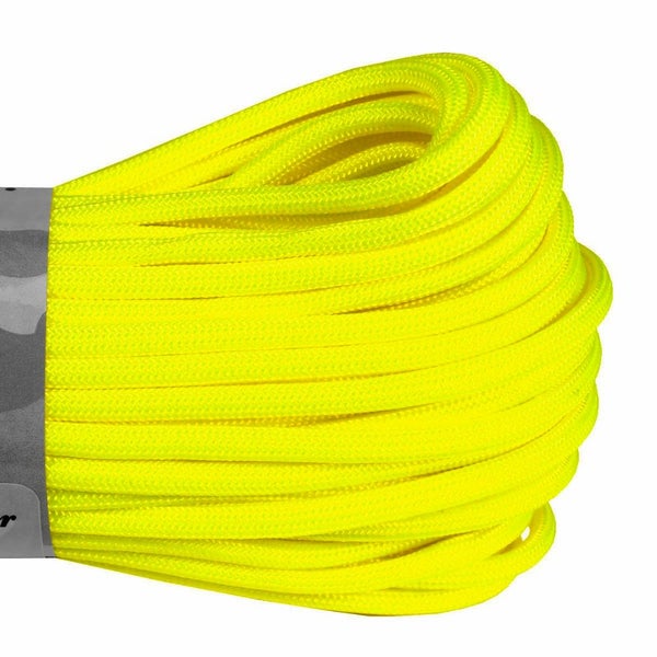 Atwood Rope USA Paracord 550 - Neon Yellow - 30m/100ft Carousel 1