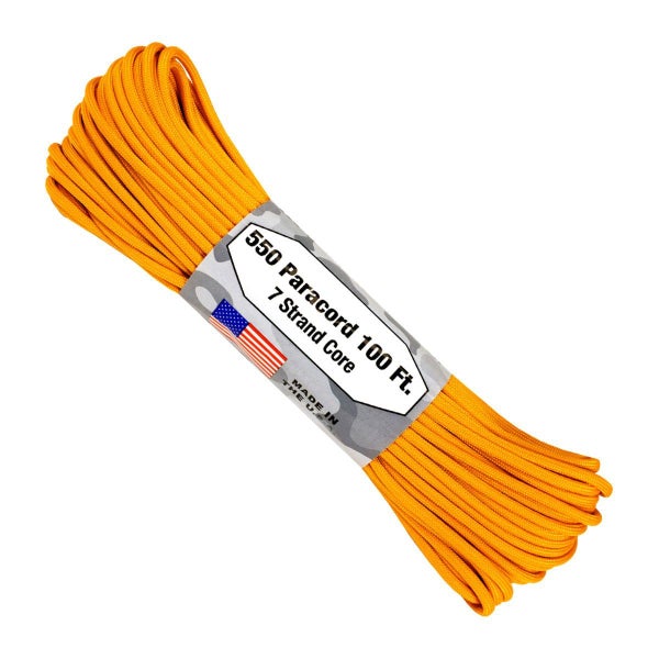 Atwood Rope USA Paracord 550 - Air Force Gold - 10m Carousel 2