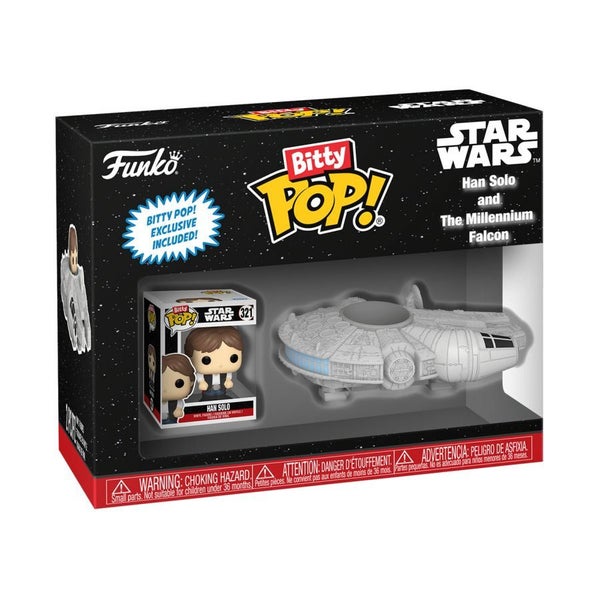 Funko Bitty Pop! Ride Star Wars - Han with Millenium Falcon Carousel 1