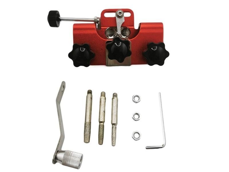 Easy Portable Chainsaw Sharpening Jig Aluminium Alloy Chainsaw Sharpener With Carousel 1
