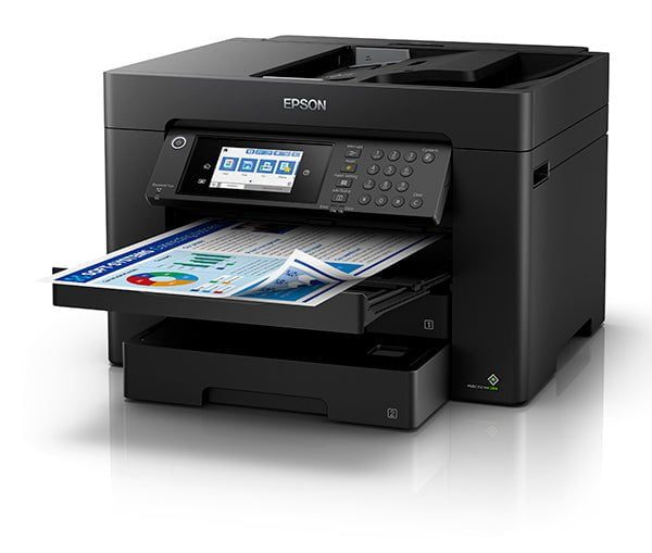 Epson WF7845 4-Colour Multifunction Inkjet Printer Carousel 1