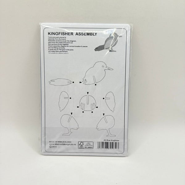 Abstract Designs Kotare (Kingfisher) Bird Assembly Kit Carousel 2