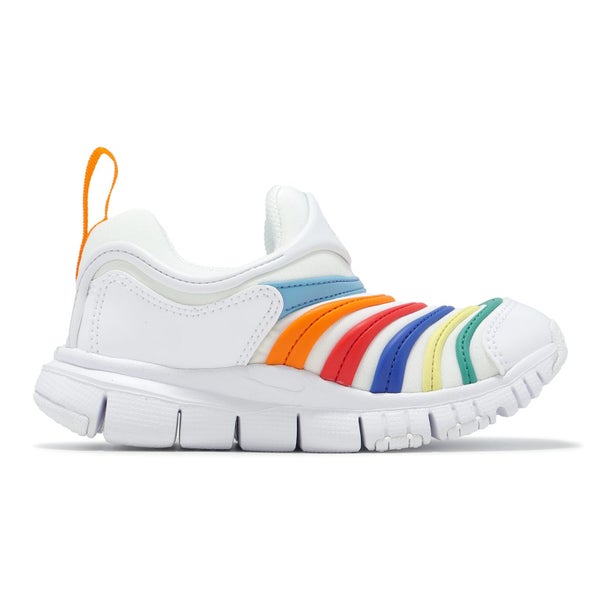 Nike Dynamo Free PS White Dusty Cactus Limelight Kids Preschool Shoes 343738-106 Carousel 2