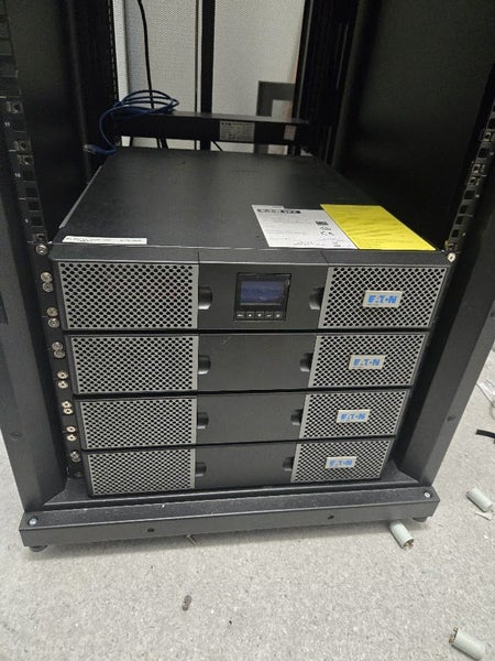 1 x 9PX3000 UPS Plus 3 x EBM - Purchased Sep 2022. Plus server caged rack tower63673500713346110