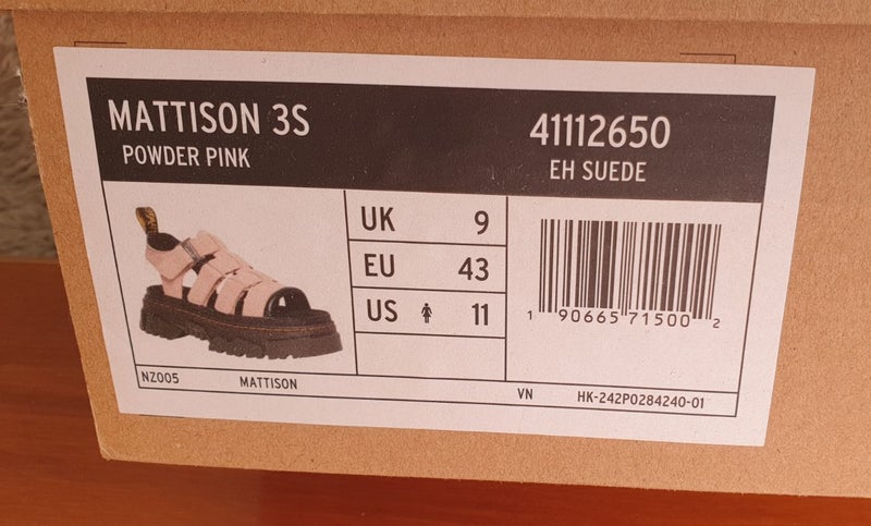 Dr Martens Womens Mattison 3 Strap Sandals Carousel 4