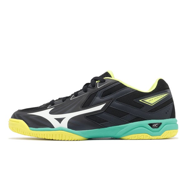 Mizuno Wave Kaiserburg 8 Wide Black Yellow Men Table Tennis Shoes 81GA2420-03 Carousel 1