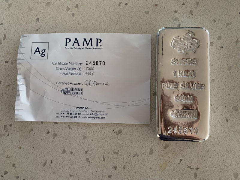 Silver bullion Carousel 1