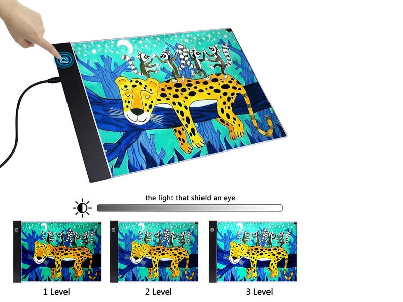 A4 LED Light Box Drawing Board Pad64524718253697113