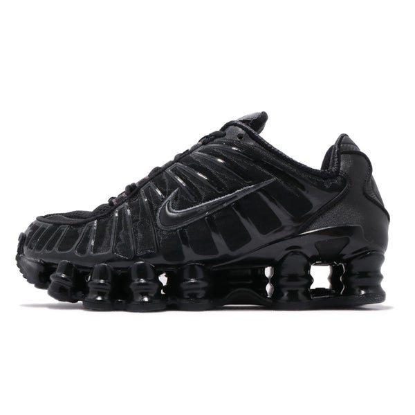 Nike Wmns Shox TL Total Black Women Unisex Running Shoes Sneakers AR3566-002 Carousel 1