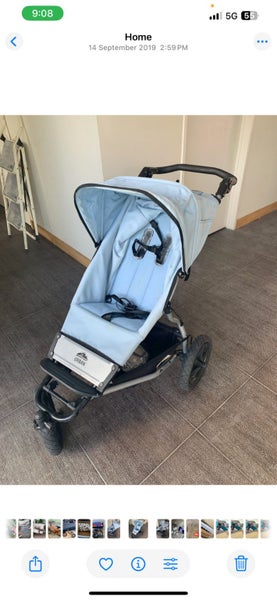 Mountain Buggy - designer baby blue colour Carousel 1