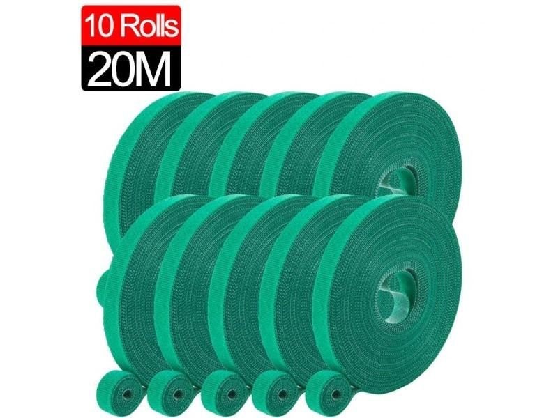 20/2M Nylon Plant Ties Plant Bandage Hook Tie Loop Adjustable Plant Support Carousel 1